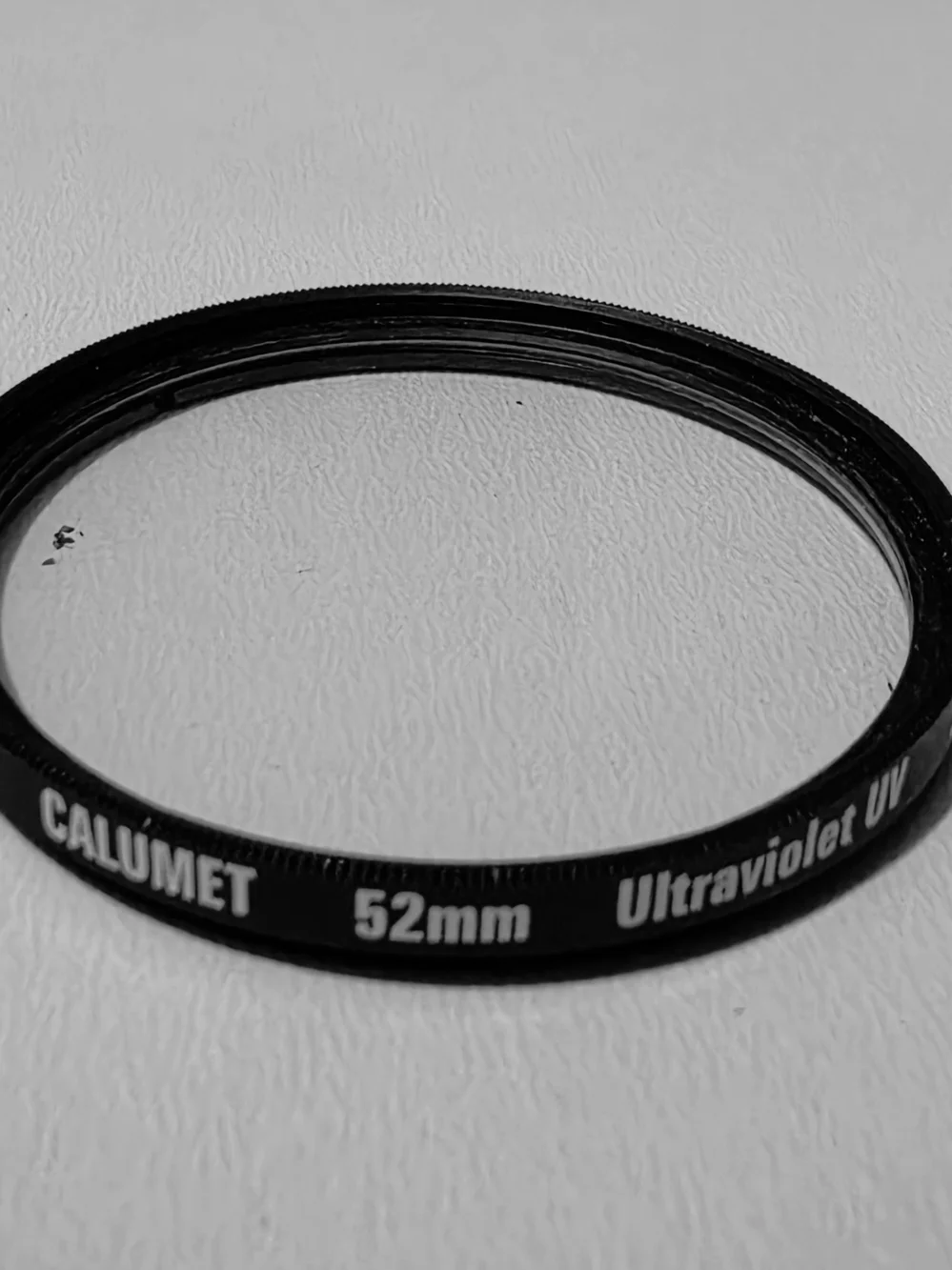 Calumet 52mm Ultraviolet UV Clear Threaded Camera Lens Filter